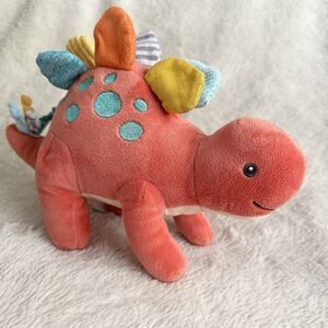 Mary Myer Pebblesaurus Stegosaurus Plush Stuffed Animal 9" Dinosaur Baby Toy